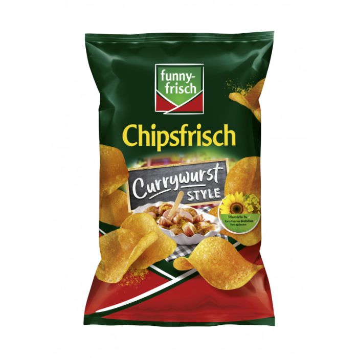 Funny Frisch Chipsfrisch Currywurst Style 150g