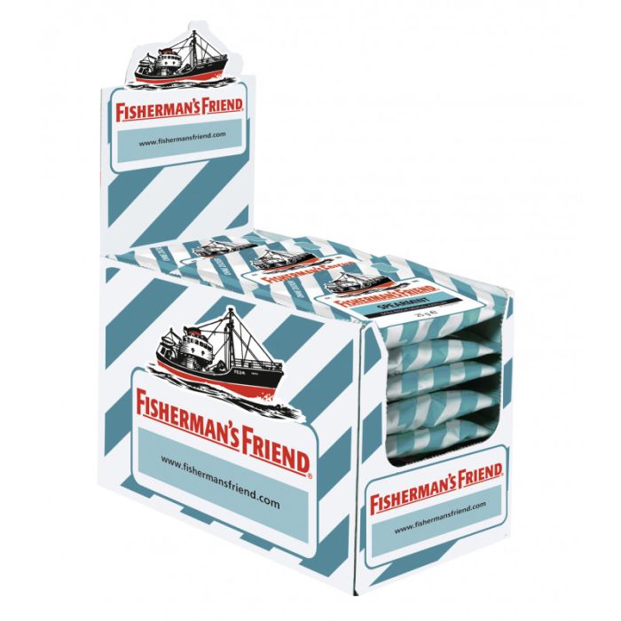 Multipack: 24x Fisherman's Friend Grüner Minze o. Zucker 25g