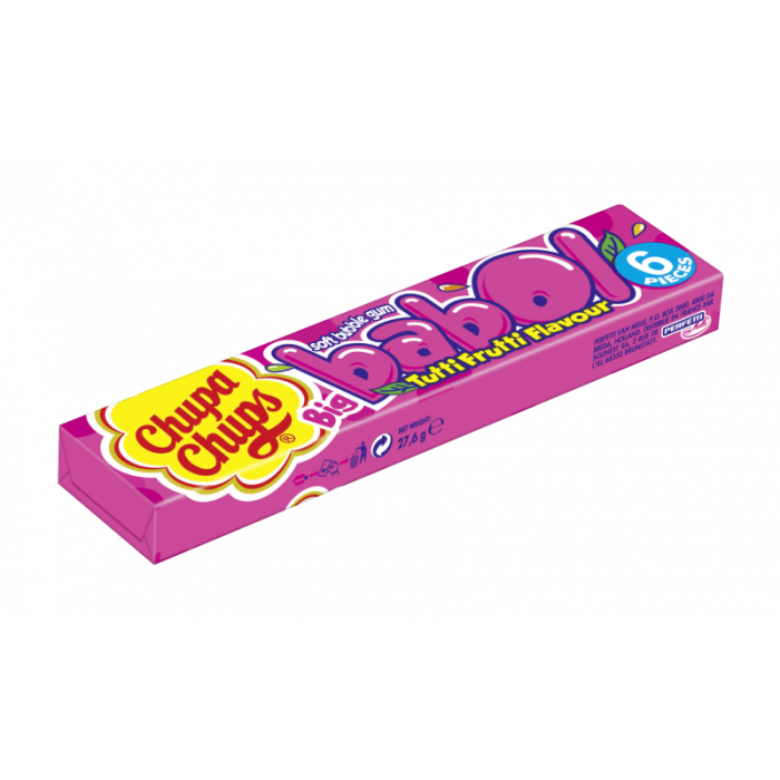 Chupa Chups Babol Gum Tutti Frutti 27,6 g