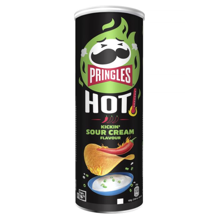 Pringles Hot Kickin' Sour Cream 160g