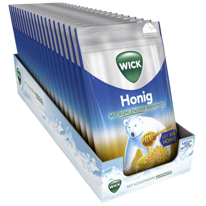 Multipack: 20x WICK Honig á 72 g