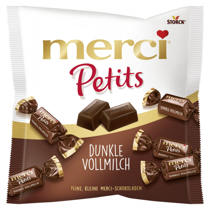 Merci Petits Dunkle Vollmilch à 125g