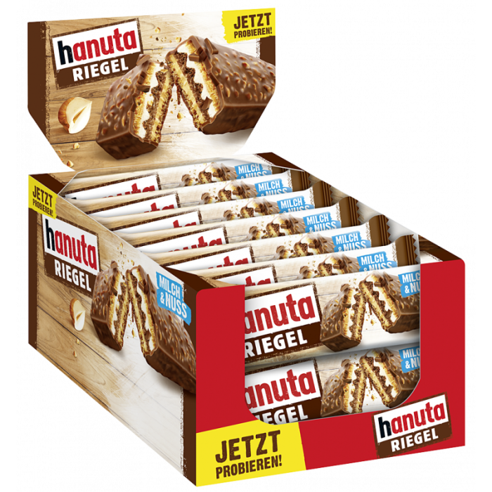 Multipack: 14x Ferrero Hanuta Riegel à 34,5g