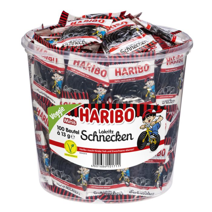 Haribo Lakritz Schnecken 1300g