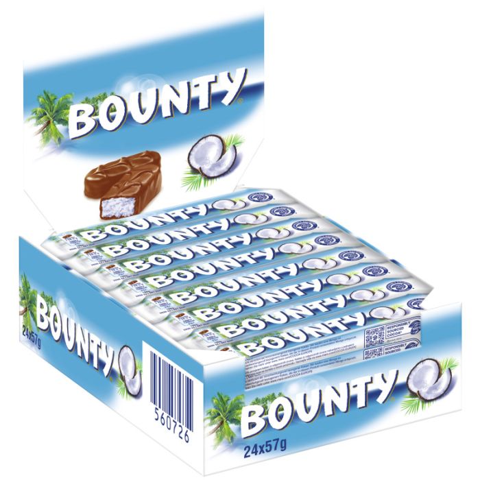 Multipack: 24x BOUNTY® Riegel á 57g