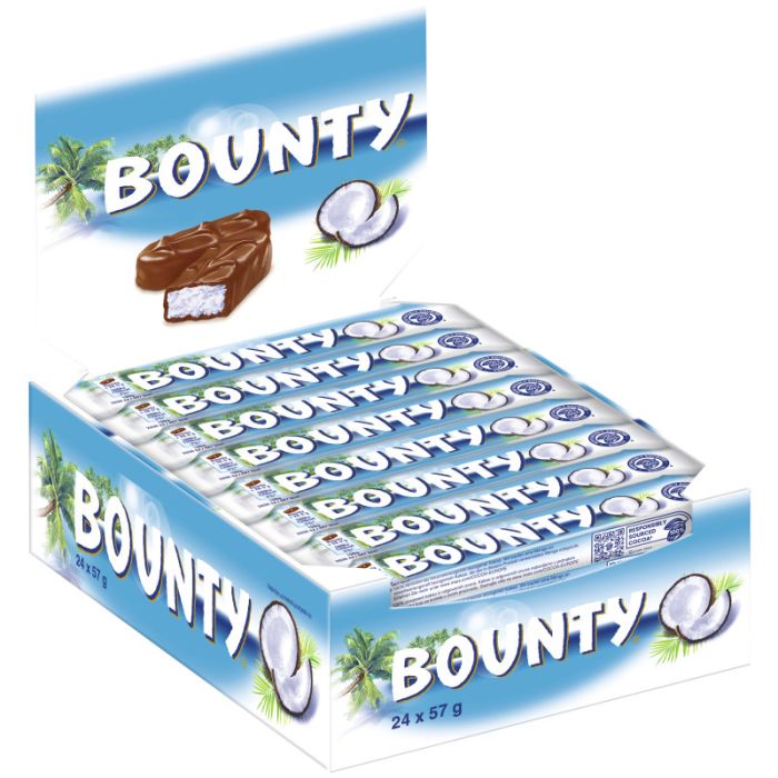 Multipack: 24x BOUNTY® Riegel á 57g