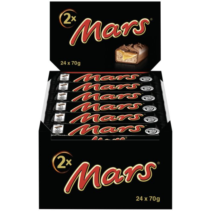 Multipack: 24x MARS® 2er Pack Riegel á 70g