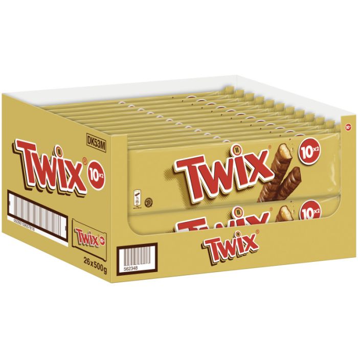 Multipack: 26x TWIX® Multipack 26x10x50g 500g