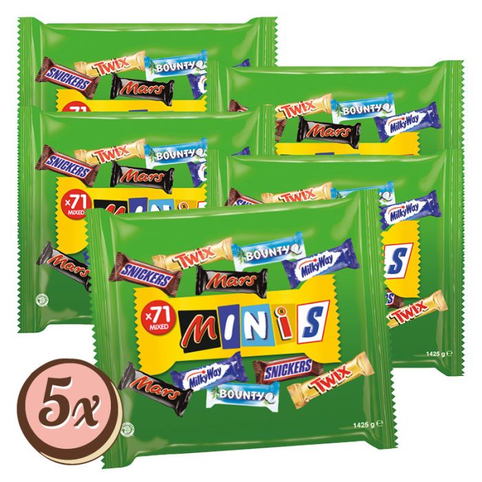 Multipack: 5x MIXED Minis á 1425g