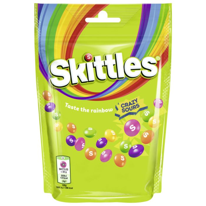 SKITTLES® CRAZY SOURS 136g