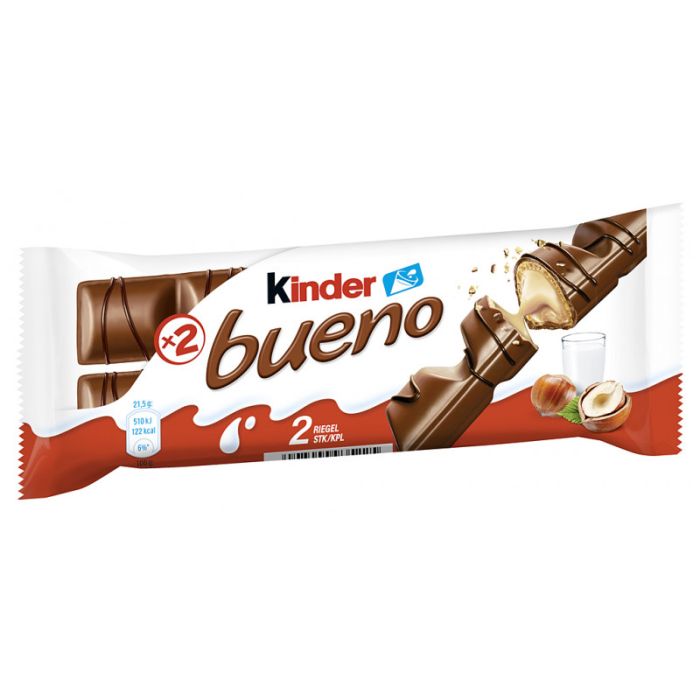 Ferrero Kinder Bueno 2er Riegel (43g)