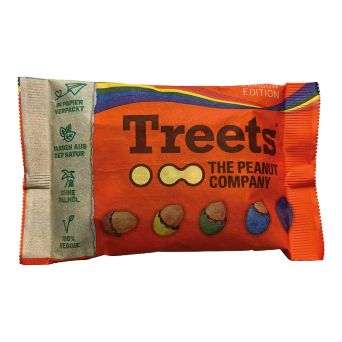 TREETS Peanuts 185g Rainbow Paper