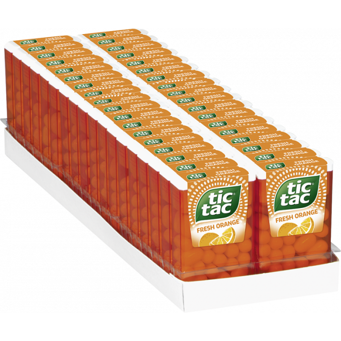 Multipack: 36x tic tac fresh orange à 18g