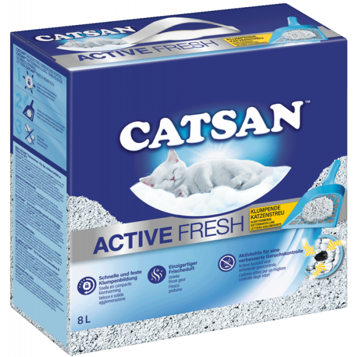 CATSAN™ Active Fresh Klumpstreu 8l