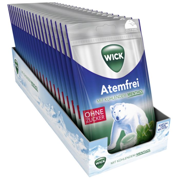 Multipack: 20x Wick Atemfrei à 72g