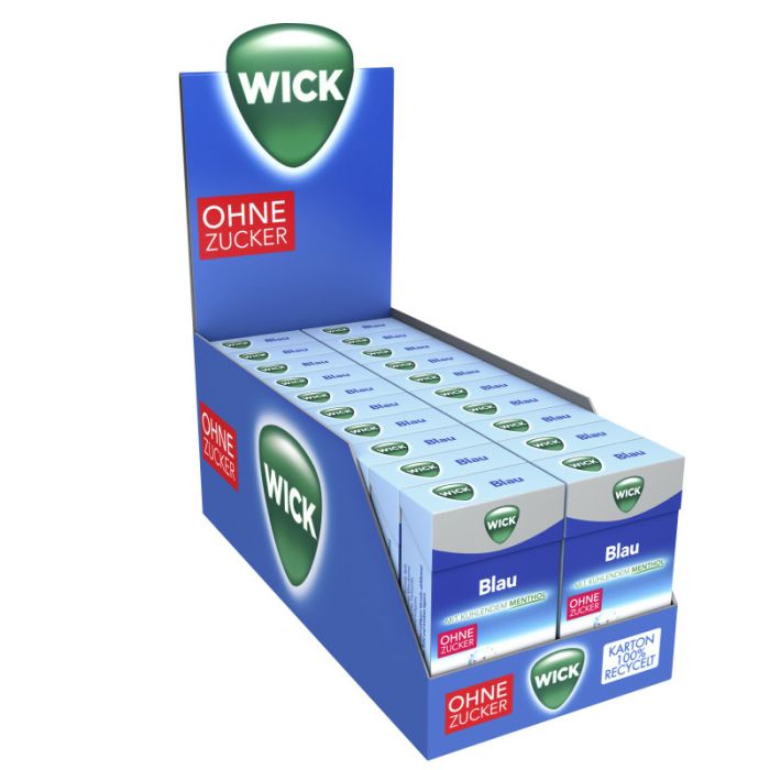 Multipack: 20x Wick Blau à 46g