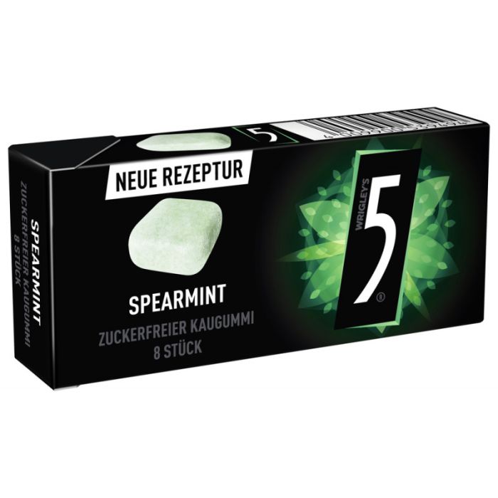 5 Gum Spearmint o. Zucker 16,5 g