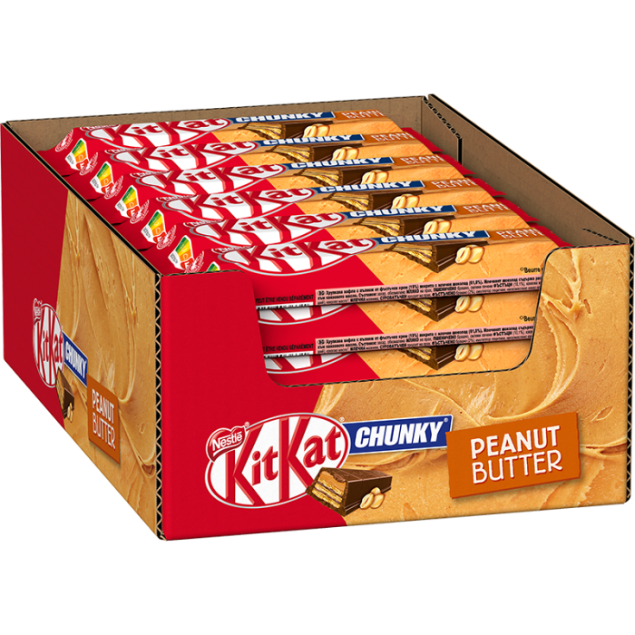 Multipack: 24x KitKat Chunky Peanut Butter à 40g