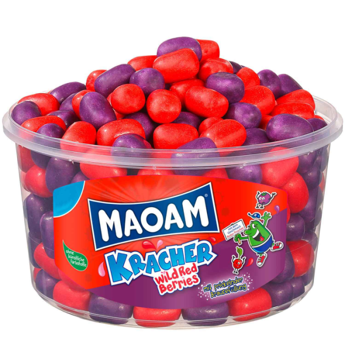 Maoam Kracher Wild Red Berries 1200g