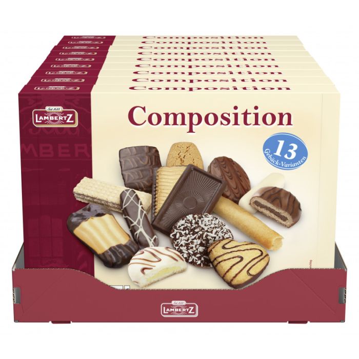 Multipack: 9x Lambertz Gebäckmischung "Composition" á 500g