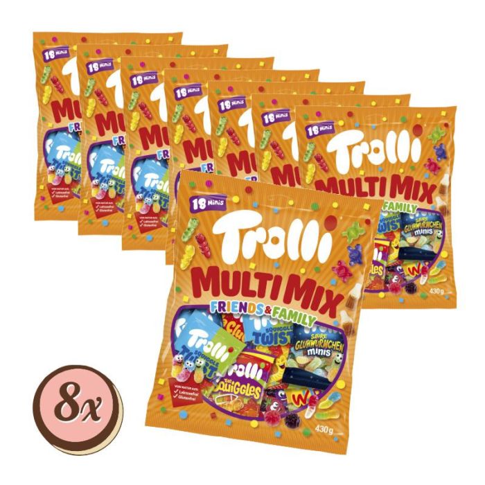 Multipack: 8x Trolli Multi Mix á 430g