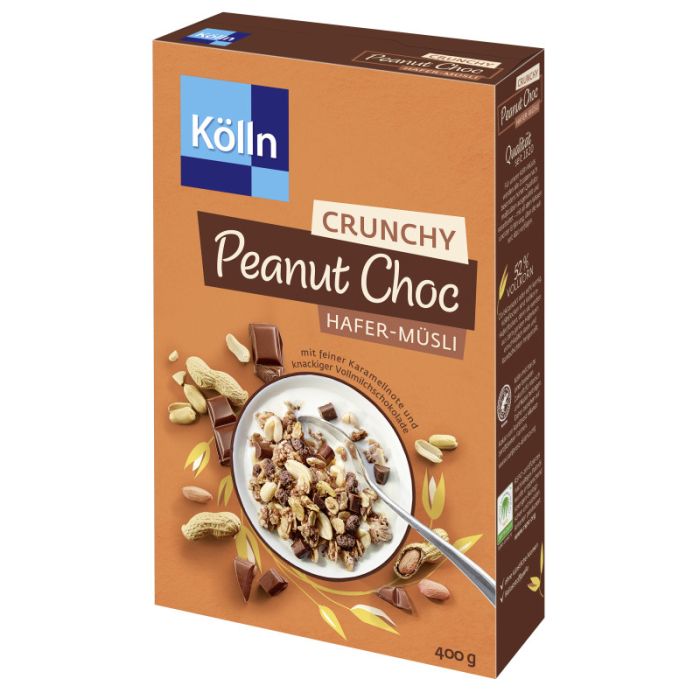 Kölln Peanut Choc Crunchy à 400g