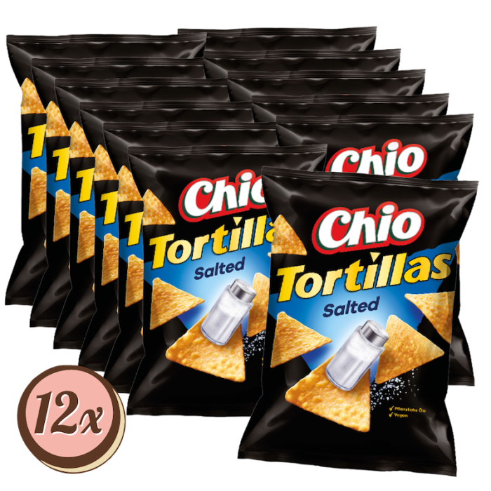 Multipack: 12x Chio Tortillas Original Salted à 110g