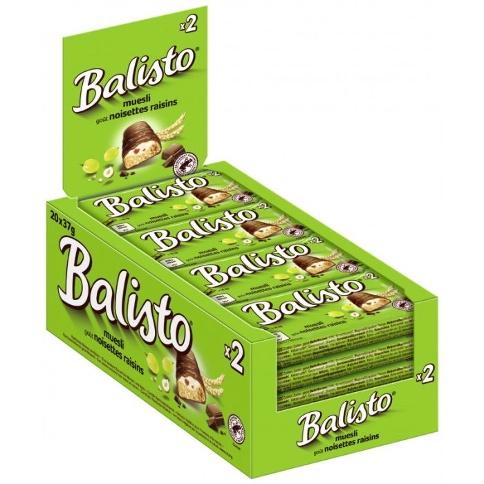 Multipack 20x BALISTO® Riegel Muesli á 37g