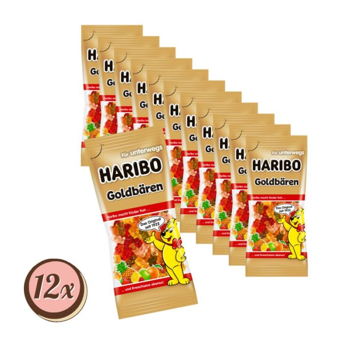 Multipack: 12x Haribo Goldbären à 75g