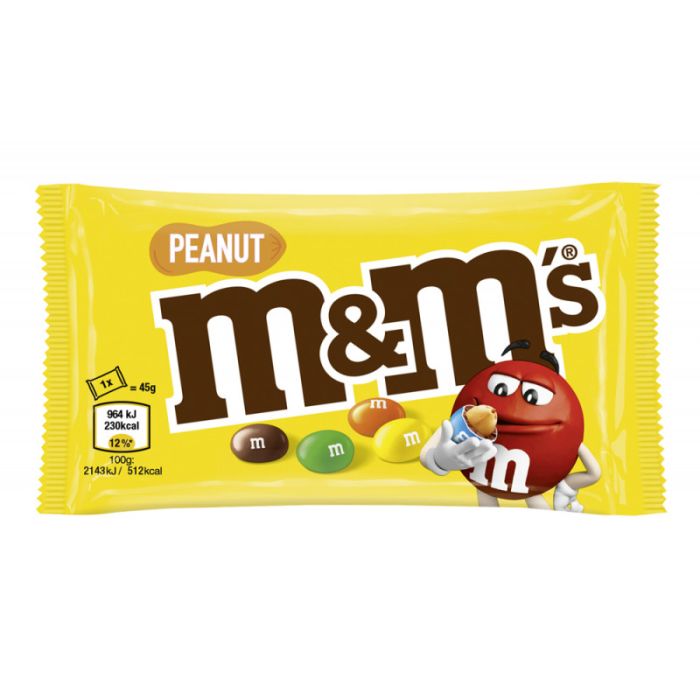 M&Ms Peanut 45g