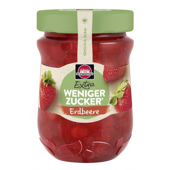 Schwartau Weniger Zucker Erdbeere 300g