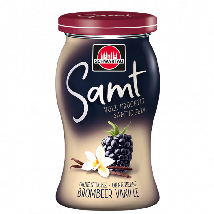 Schwartau Samt limited Edition Blackberry Vanilla 270g