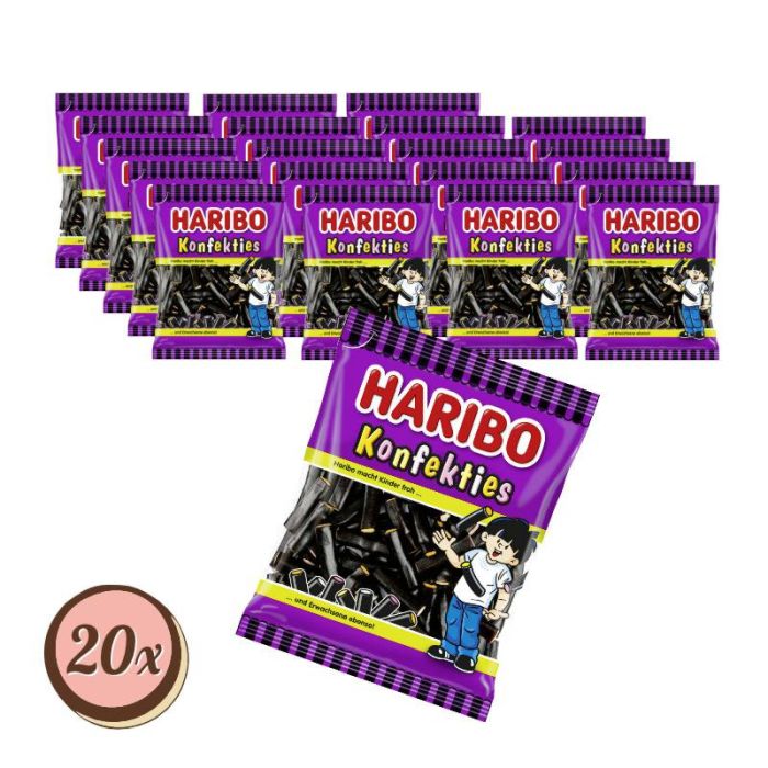 Multipack: 20x Haribo Konfekties à 160g