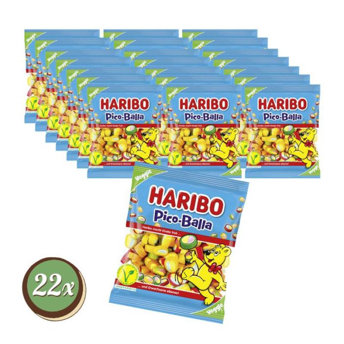 Multipack: 22x Haribo Pico-Balla à 160 g