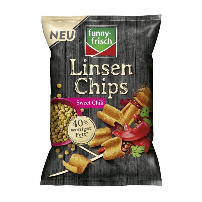 Funny Frisch Linsen Chips Sweet Chili 90g