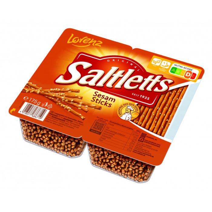 Lorenz Saltletts Sticks Sesam 175g