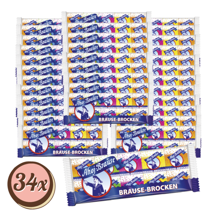 Multipack: 34x Ahoj Brause-Brocken FP á 10 x 8g