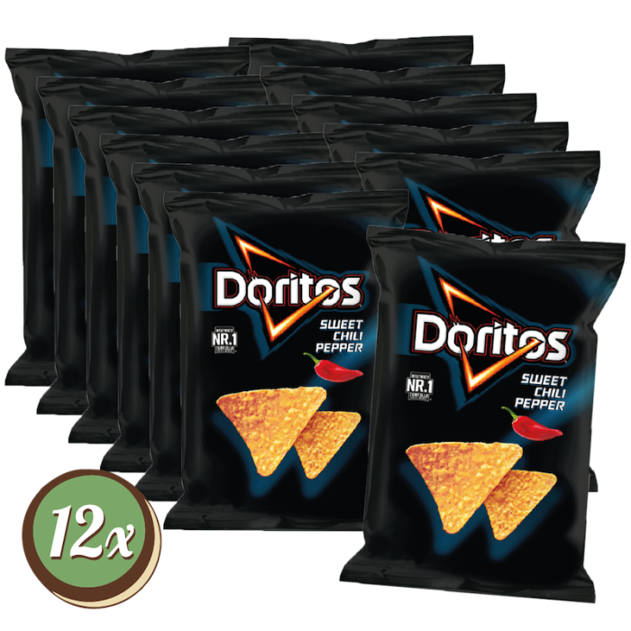 Multipack: 12x Doritos Sweet Chilli Pepper à 110g