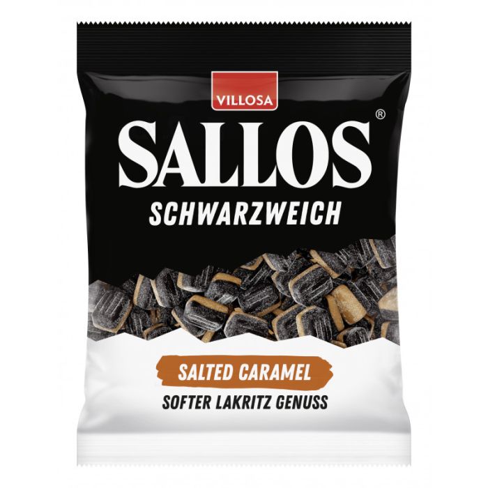 Sallos Schwarzweich Salted Caramel 200g