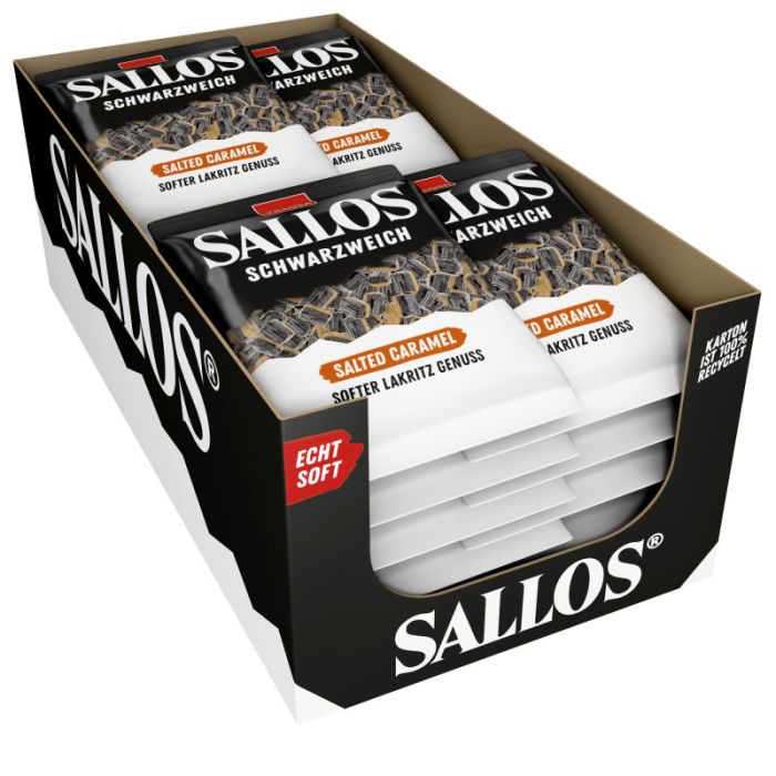 Multipack: 20x Sallos Schwarzweich Salted Caramel á 200g