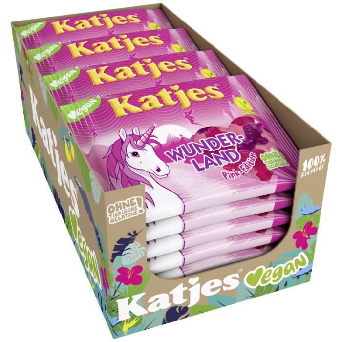 Multipack: 22x Katjes Wunderland Pink à 175g