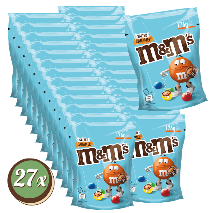 Multipack: 27x M&M'S® Salted Caramel á 176g