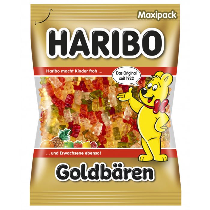 Kurzes MHD: Haribo Fruchtgummi Goldbaeren 1000g