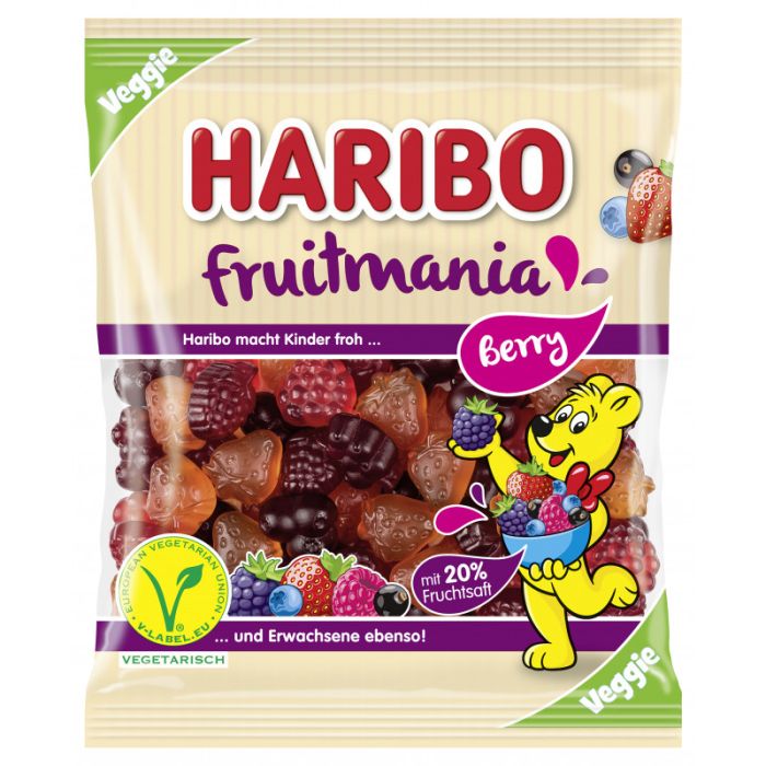 Kurzes MHD: Haribo Fruitmania Berry 160g