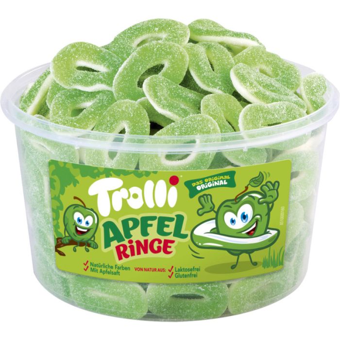 Trolli Saure Apfelringe 1200g