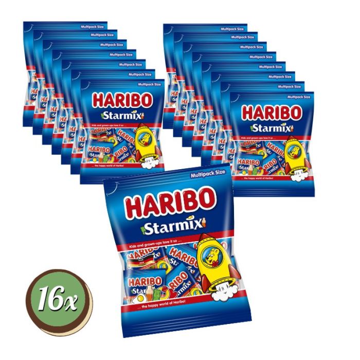 Multipack: 16x Haribo Starmix Mini à 250g