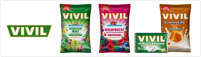 Vivil Pfefferminz Produkte