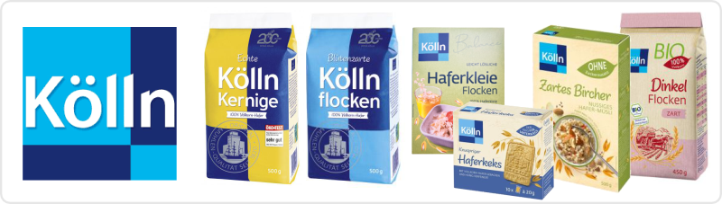 Koelln Haferflocken Produkte