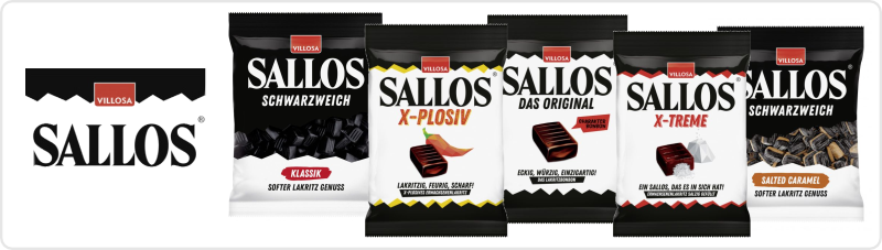 Sallos Lakritz Produkte